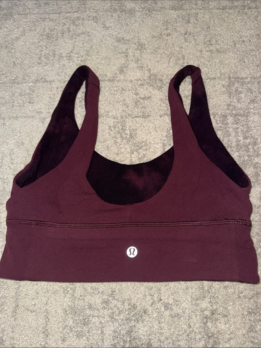 lululemon athletica Deep Burgundy Sports Bra